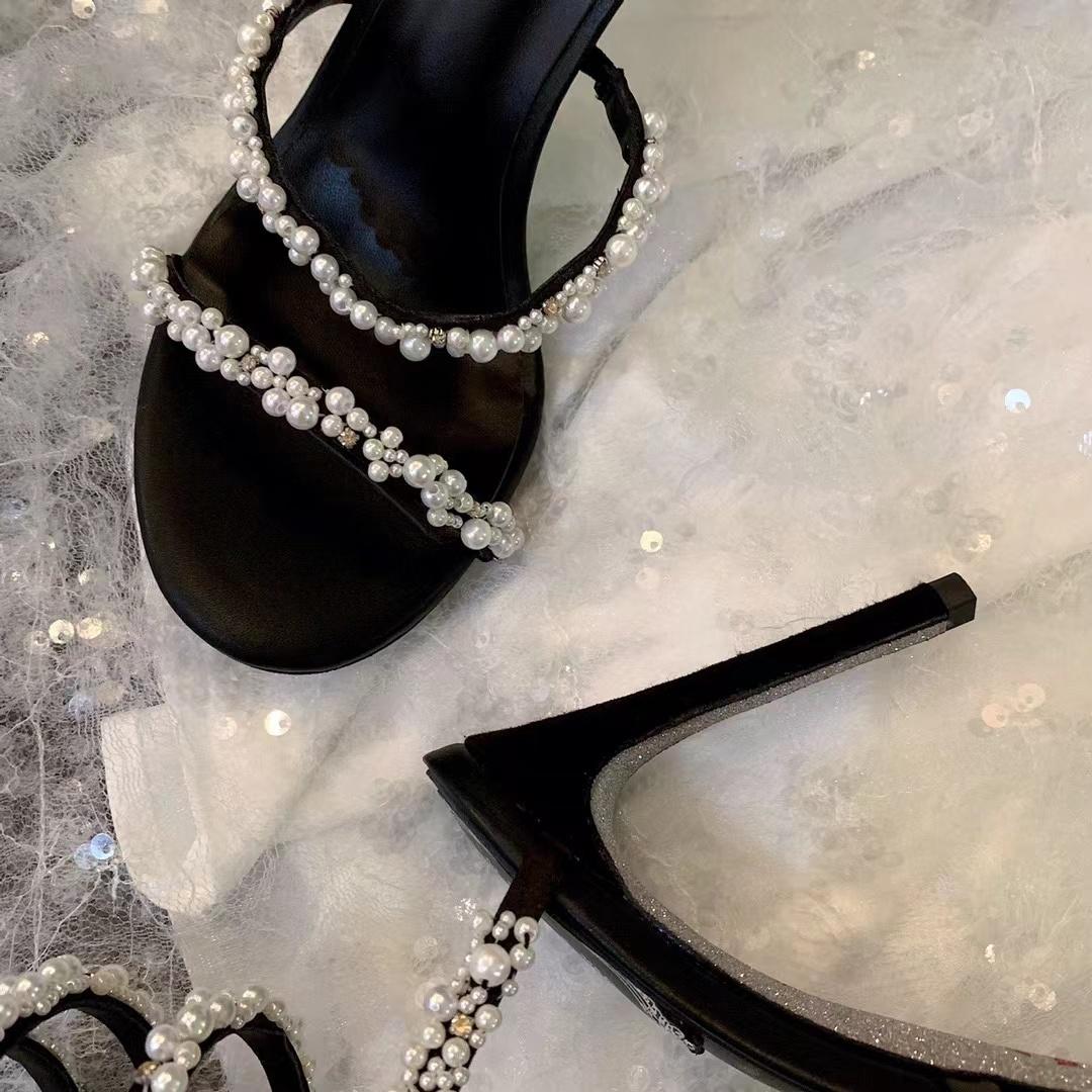 Rene Caovilla Stiletto Heel Sandals - PerfectKickZ