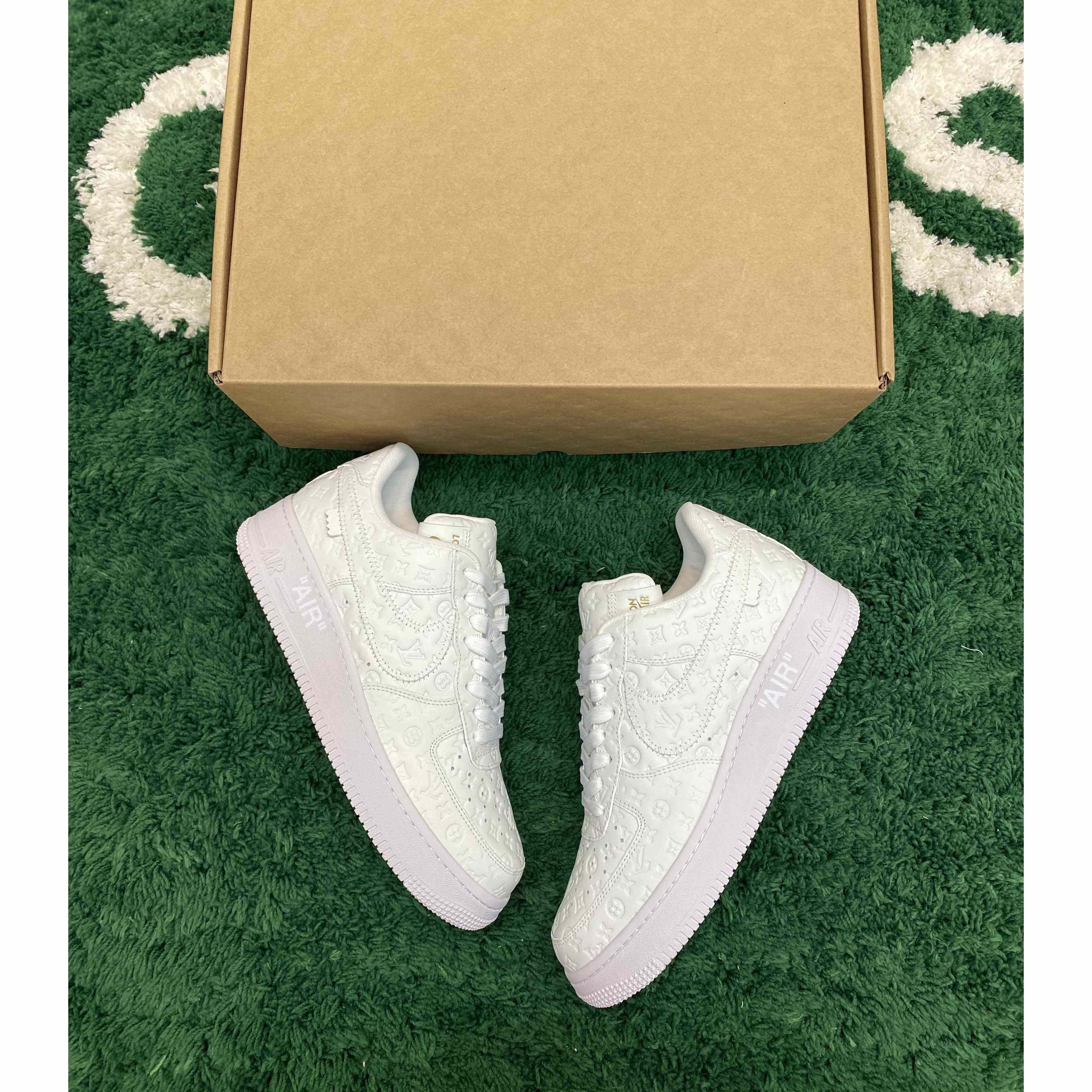  Louis Vuitton LV x Nike Air Force 1 x off-white Sneaker       1A9V - PerfectKickZ