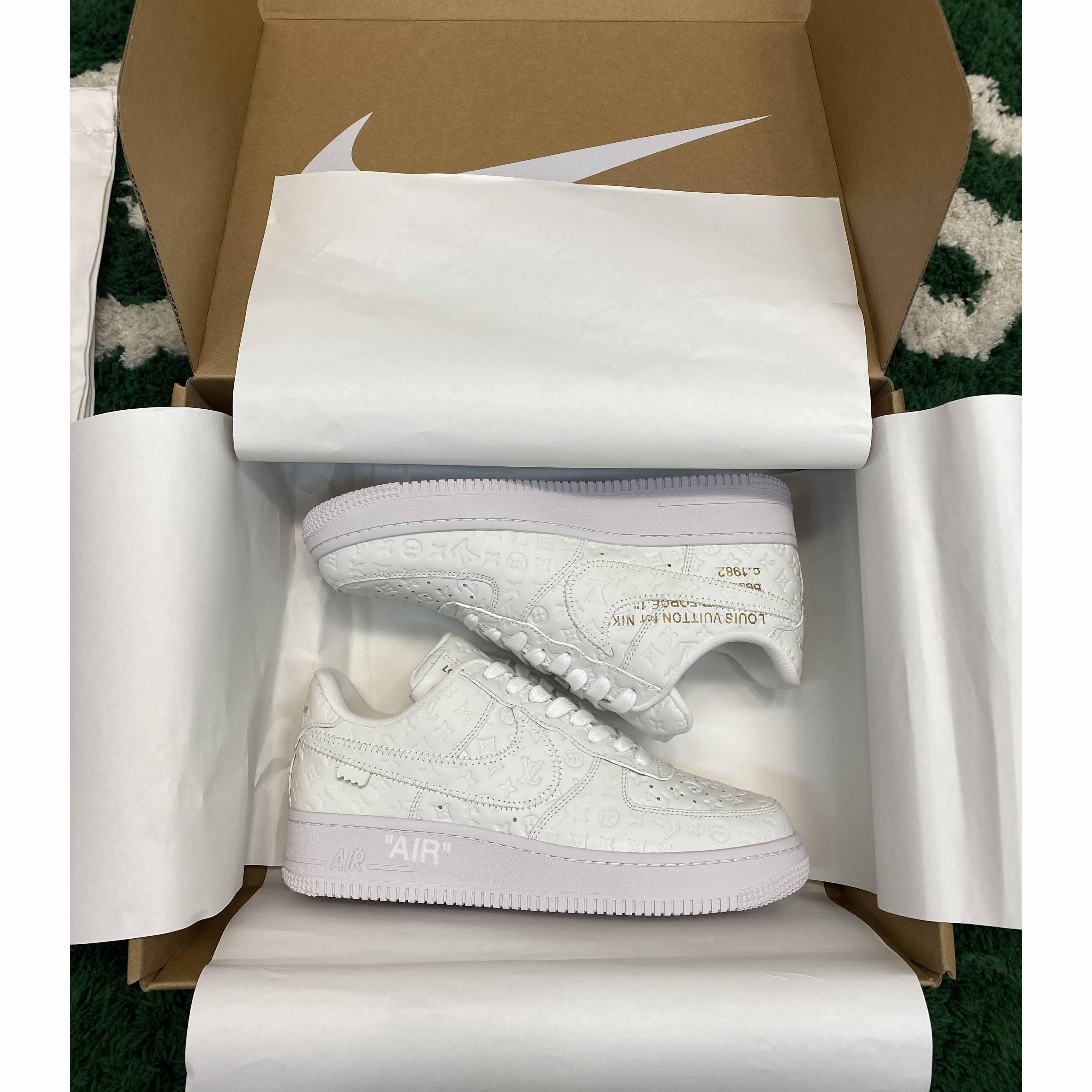  Louis Vuitton LV x Nike Air Force 1 x off-white Sneaker       1A9V - PerfectKickZ