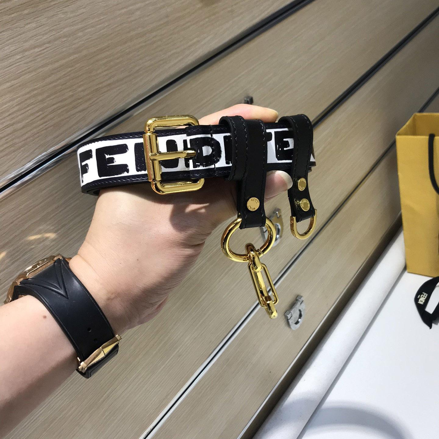 Fendi Logo Belt - PerfectKickZ