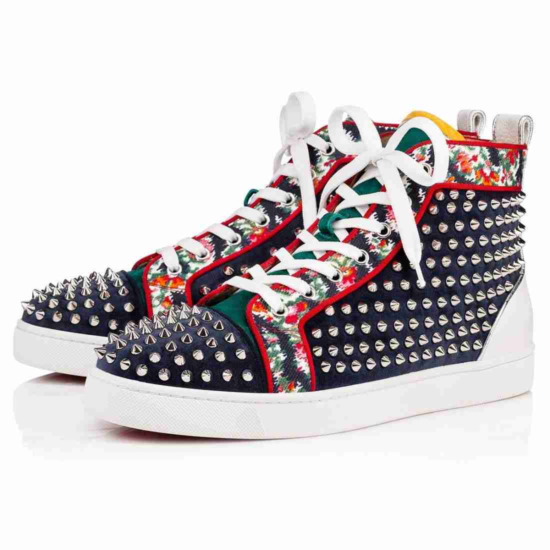 Christian Louboutin High-Top Sneakers - PerfectKickZ