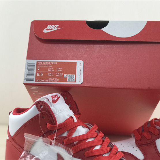 Nike Dunk High “University Red” Sneaker      DD1399-106  - PerfectKickZ