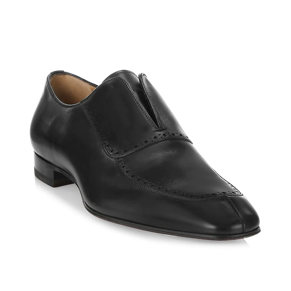 Christian Louboutin Lafitte Leather Loafers - PerfectKickZ