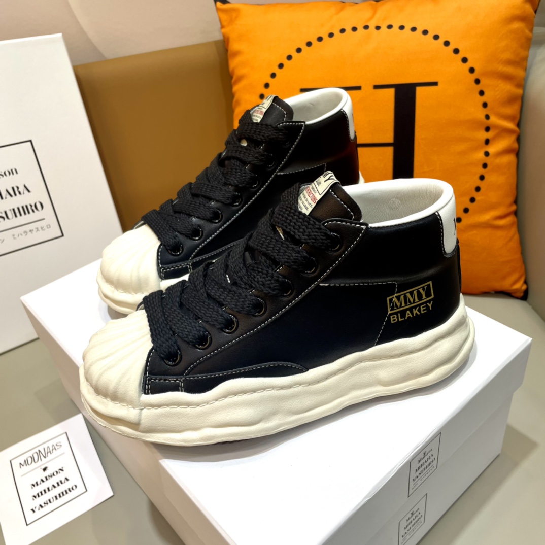 Maison Mihara Yasuhiro Blakey OG Sole High Sneakers - PerfectKickZ