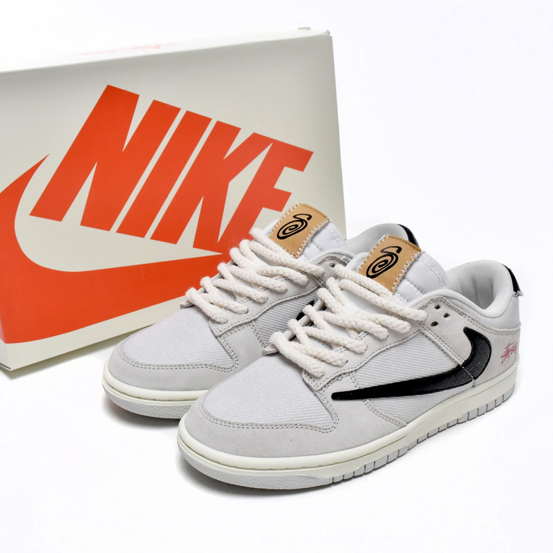 Stussy x Nike SB Dunk Low Sneakers   DD9776-068 - PerfectKickZ