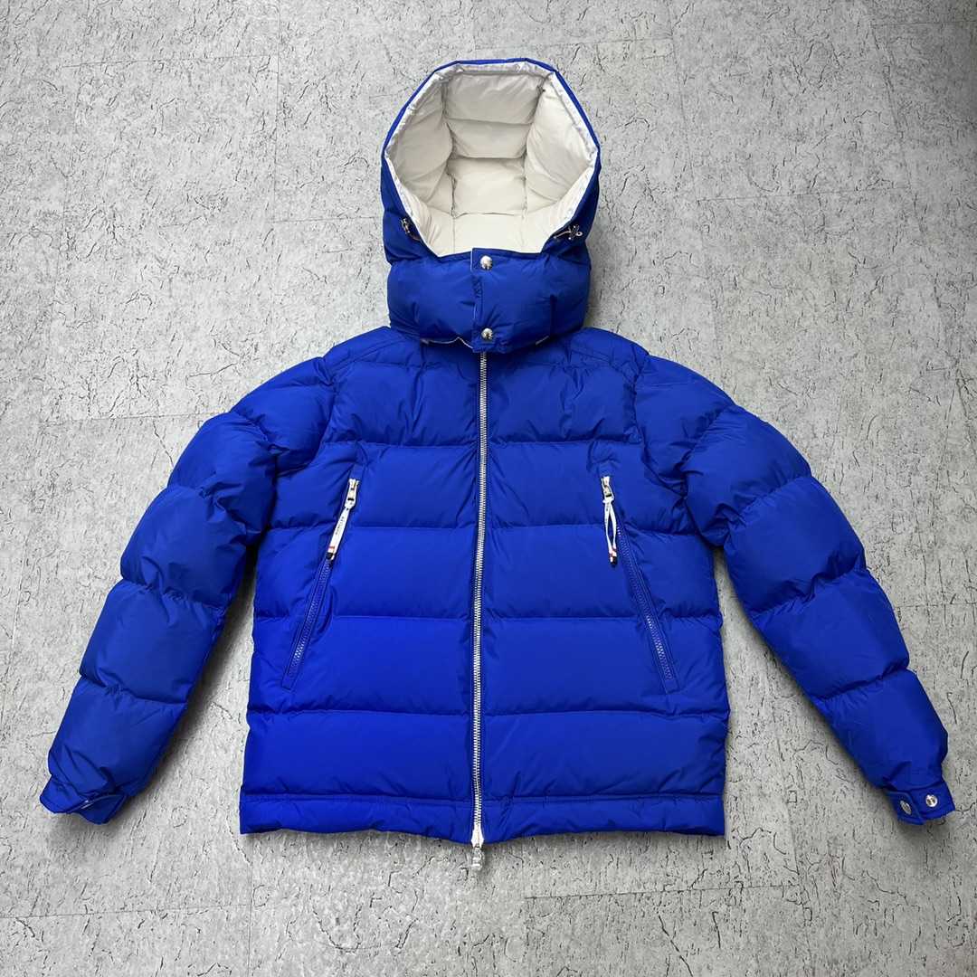 Moncler Poirier Zipped Short Down Jacket - 