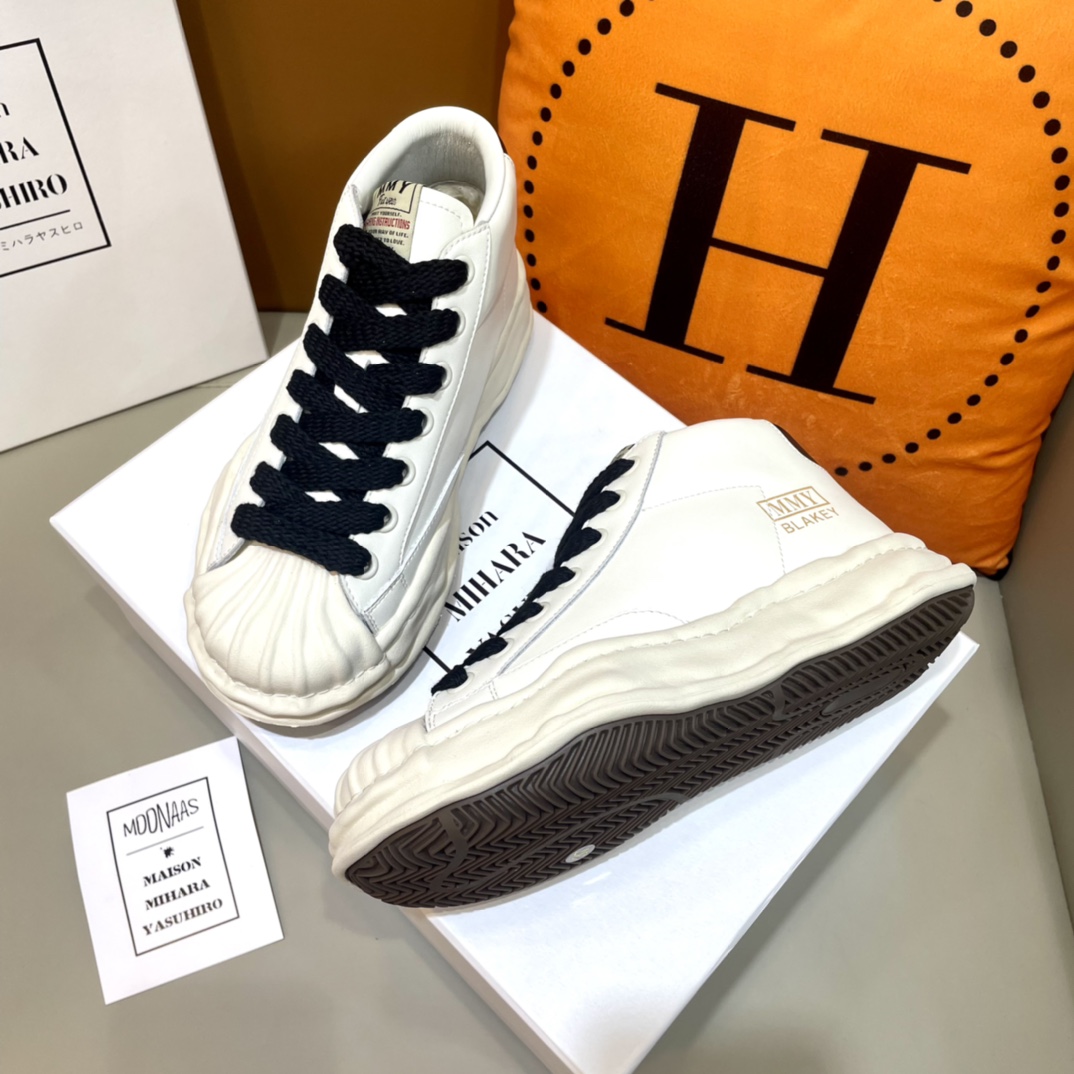 Maison Mihara Yasuhiro Blakey OG Sole High Sneakers - PerfectKickZ