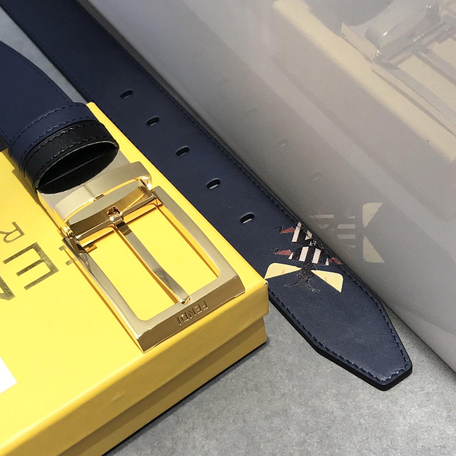 Fendi Leather Belt - PerfectKickZ