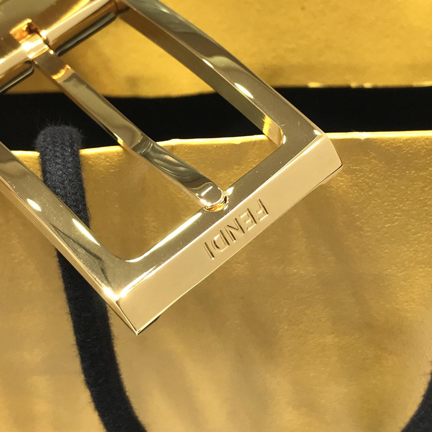 Fendi Leather Belt - PerfectKickZ