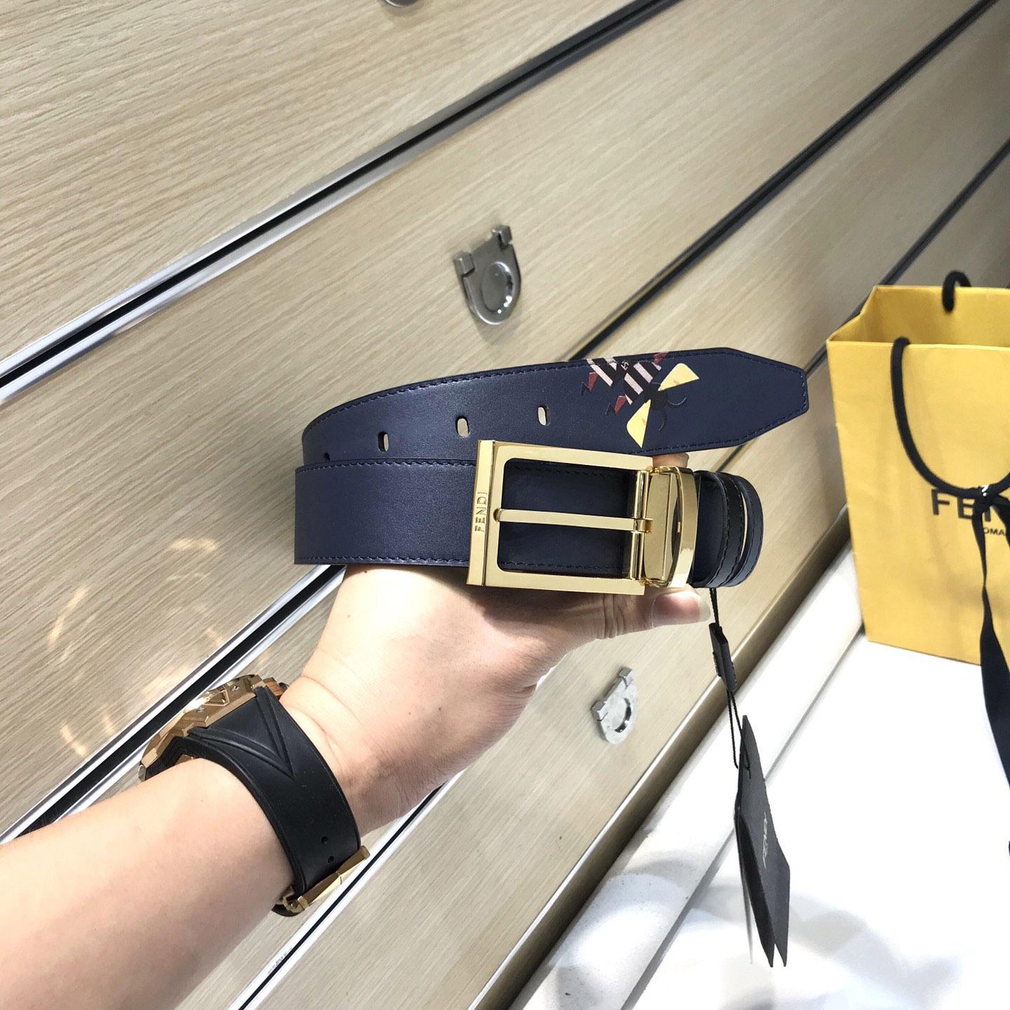 Fendi Leather Belt - PerfectKickZ