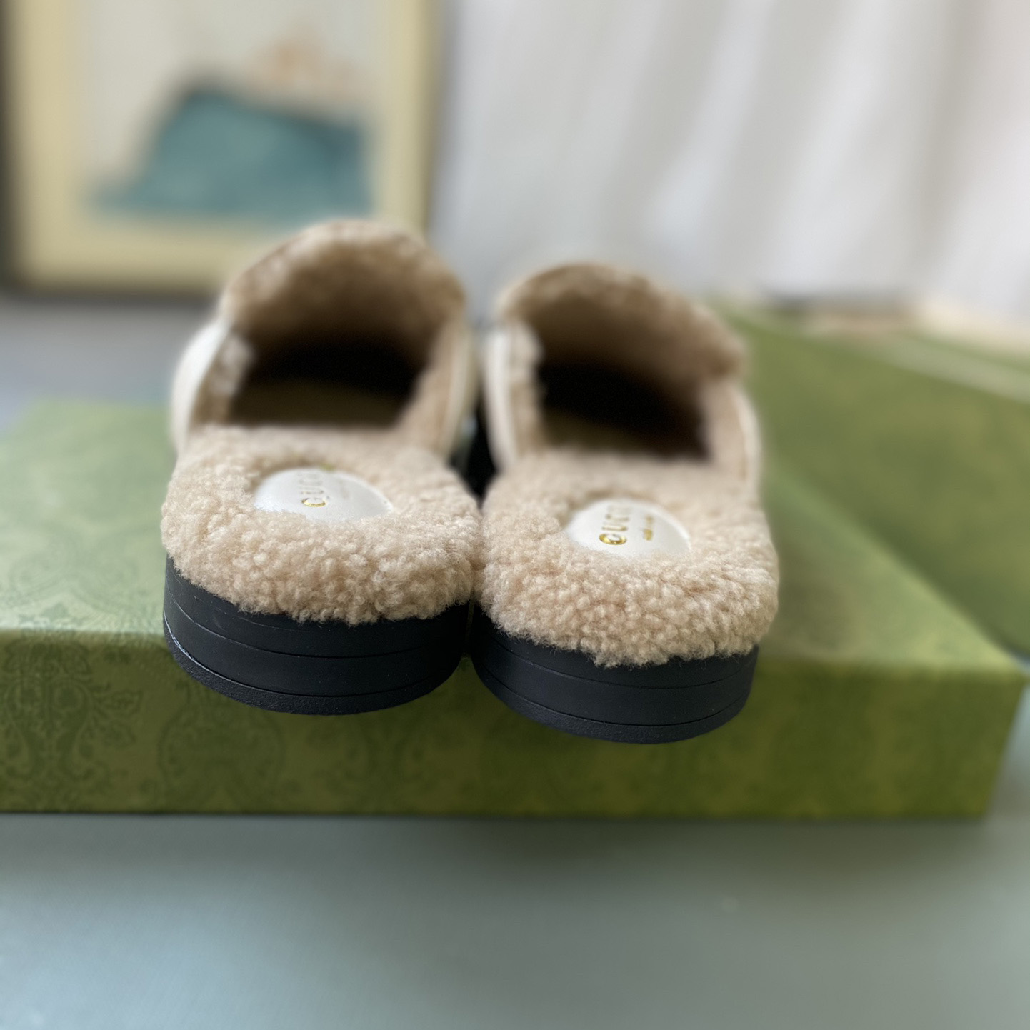Gucci Women's Double G Slippers - PerfectKickZ