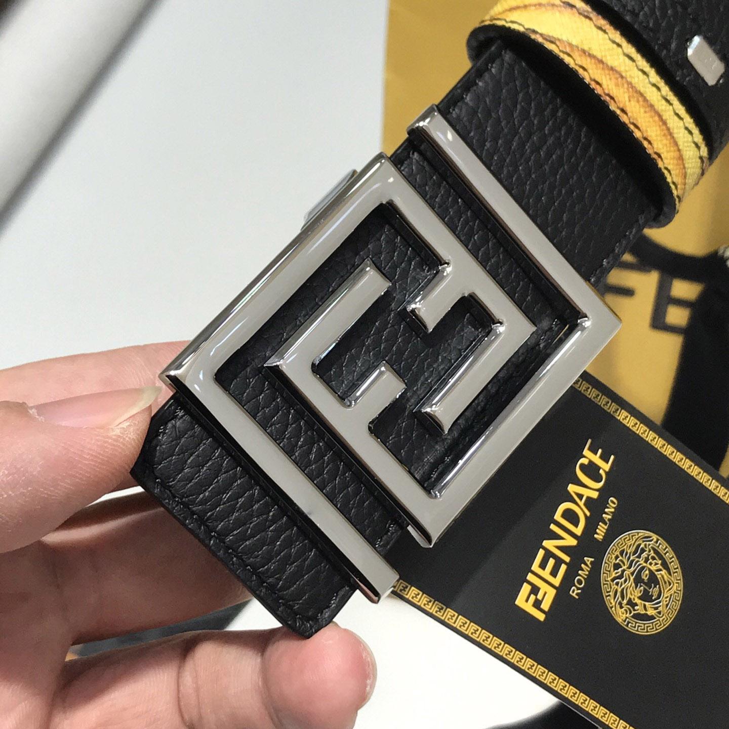 Versace Fendace Reversible Belt - PerfectKickZ