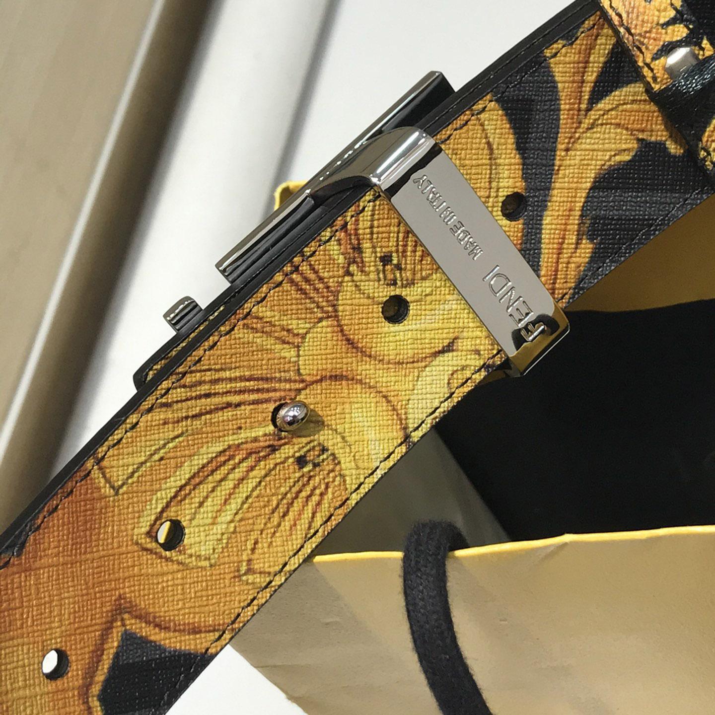 Versace Fendace Reversible Belt - PerfectKickZ