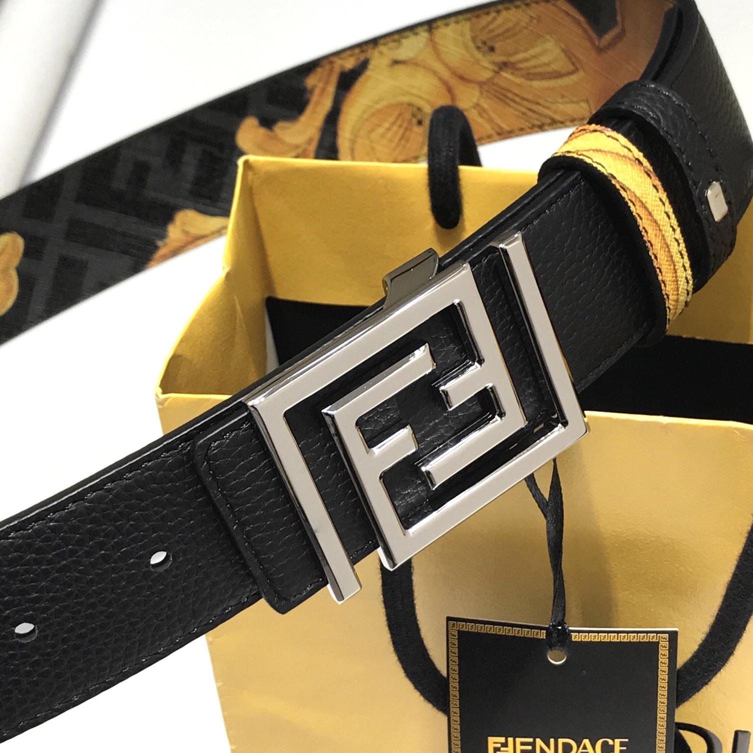 Versace Fendace Reversible Belt - PerfectKickZ