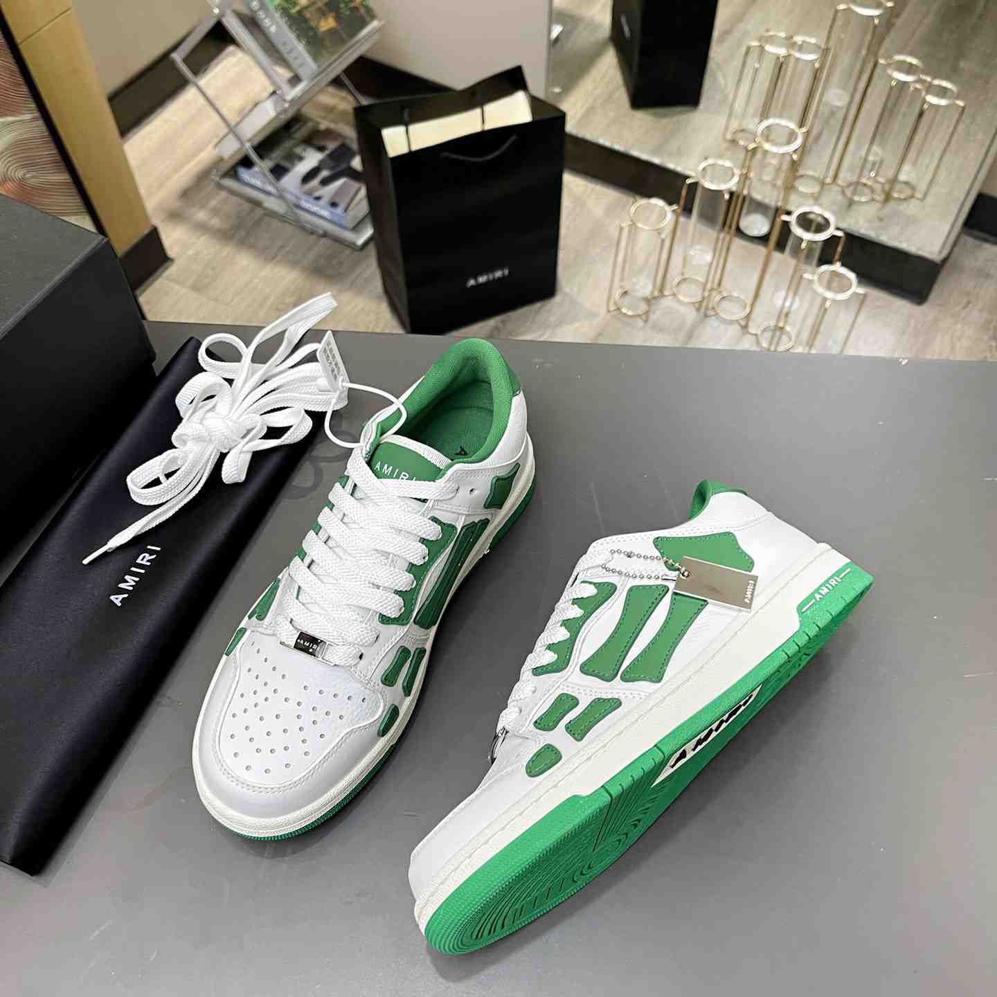 Amiri Skel-Top Low Sneaker - PerfectKickZ
