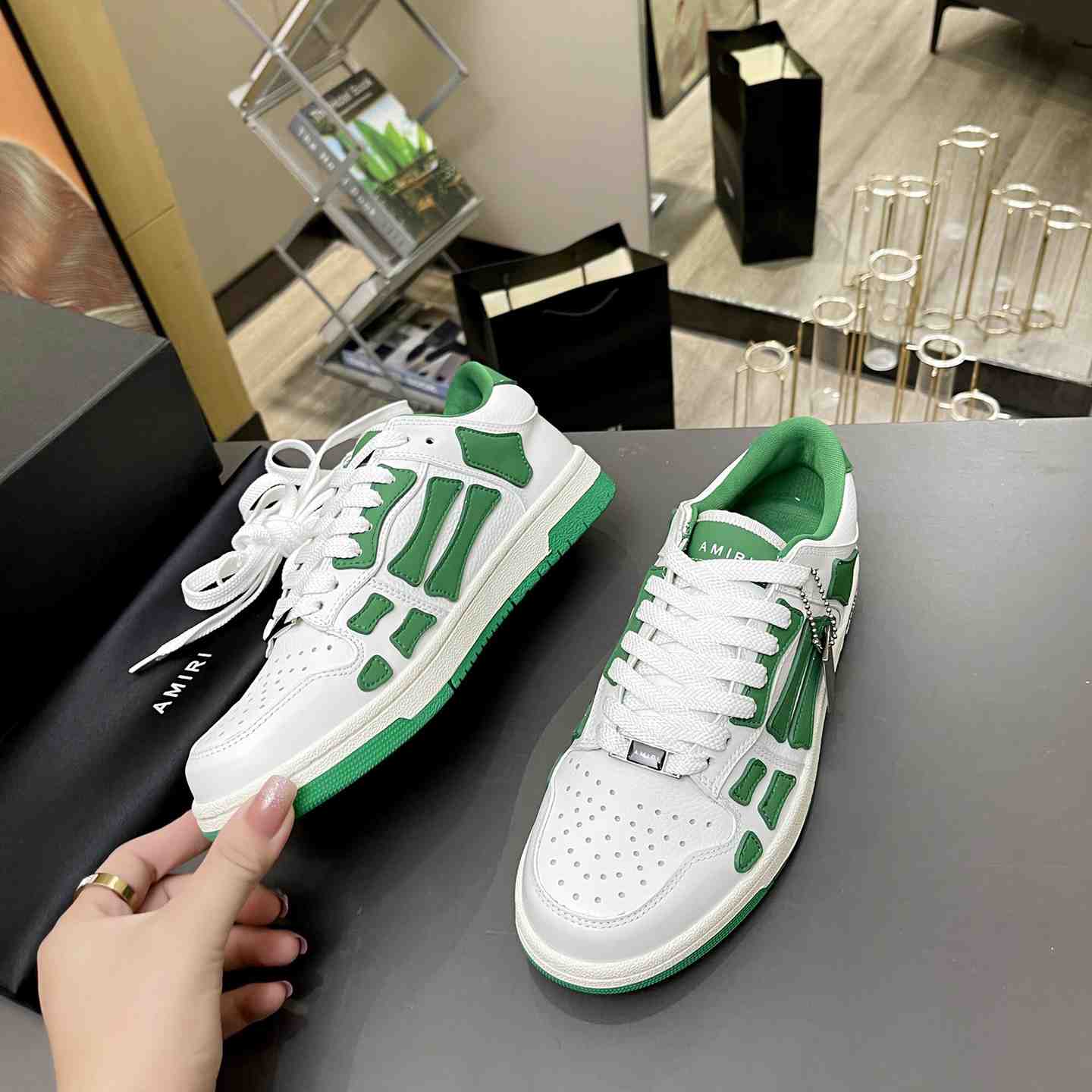 Amiri Skel-Top Low Sneaker - PerfectKickZ