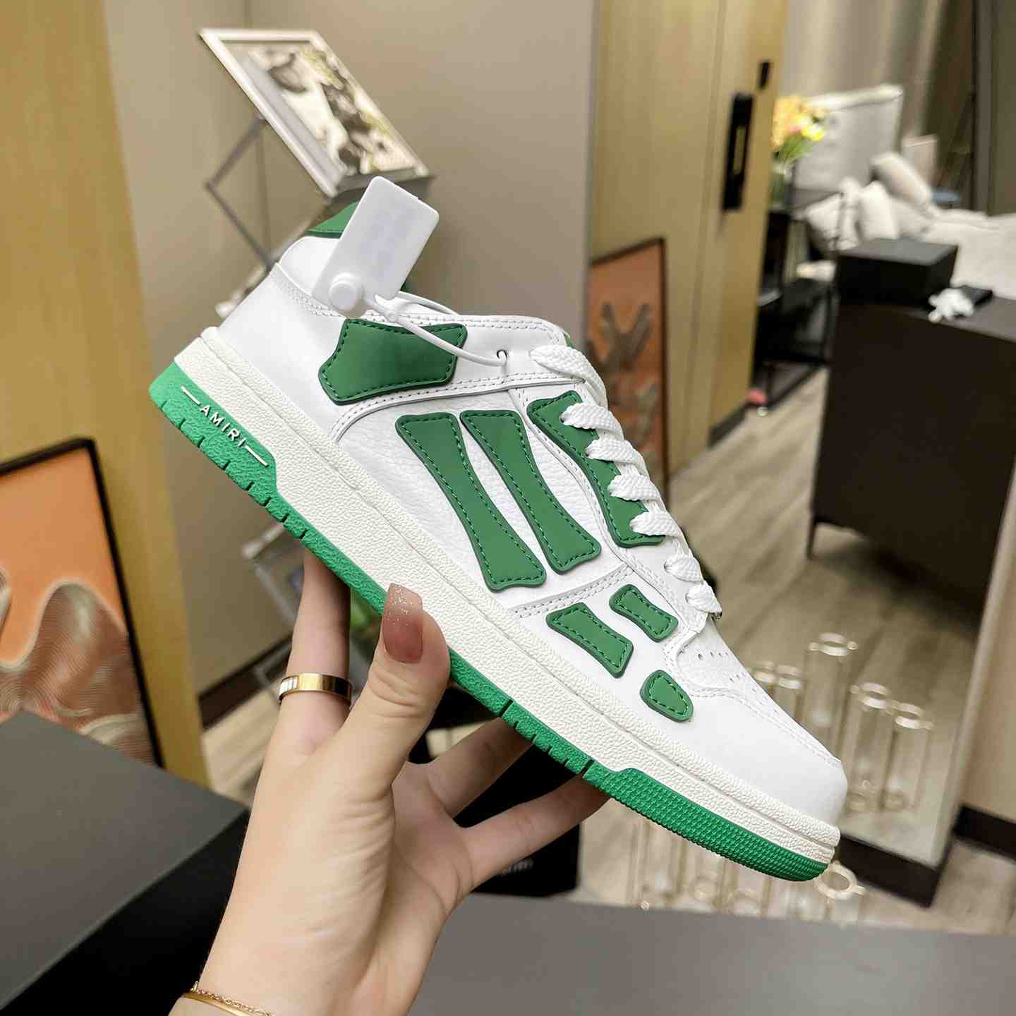 Amiri Skel-Top Low Sneaker - PerfectKickZ