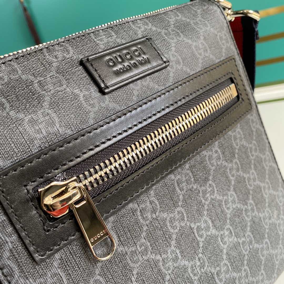 Gucci GG Black Small Messenger Bag(21-23-4cm) - PerfectKickZ