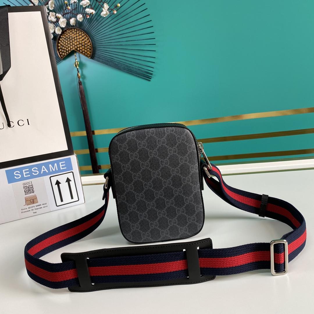 Gucci GG Messenger Bag(14.5-18-6cm) - 