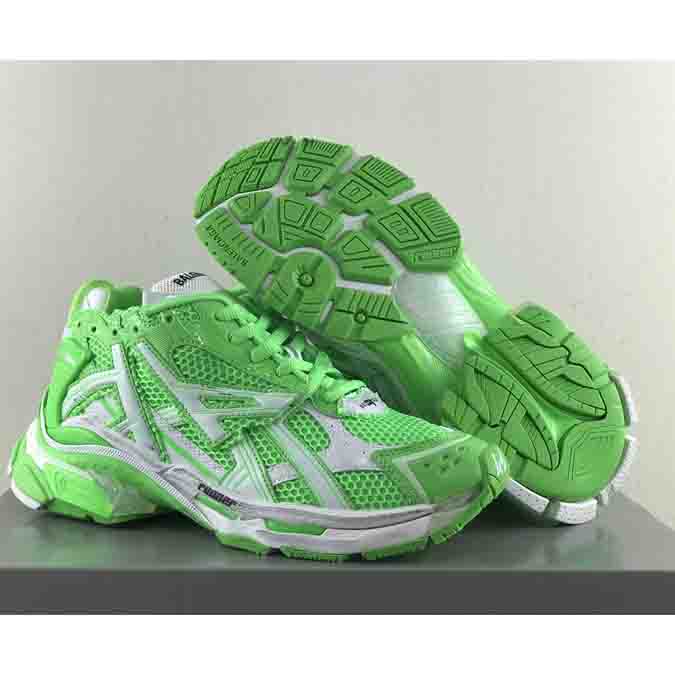 Balenciaga Runner Sneaker In FLuo Green  - PerfectKickZ