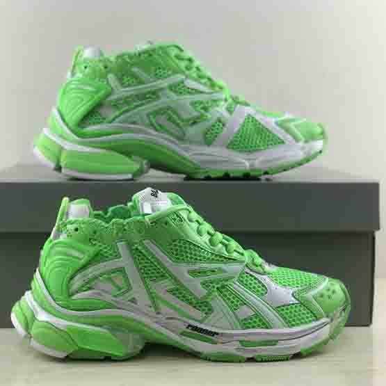 Balenciaga Runner Sneaker In FLuo Green  - PerfectKickZ