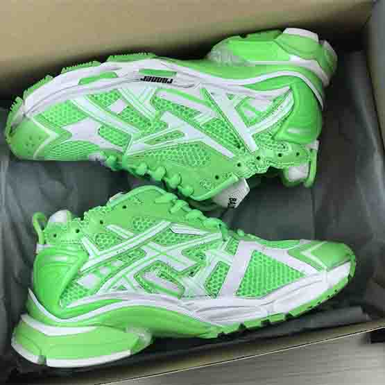 Balenciaga Runner Sneaker In FLuo Green  - PerfectKickZ