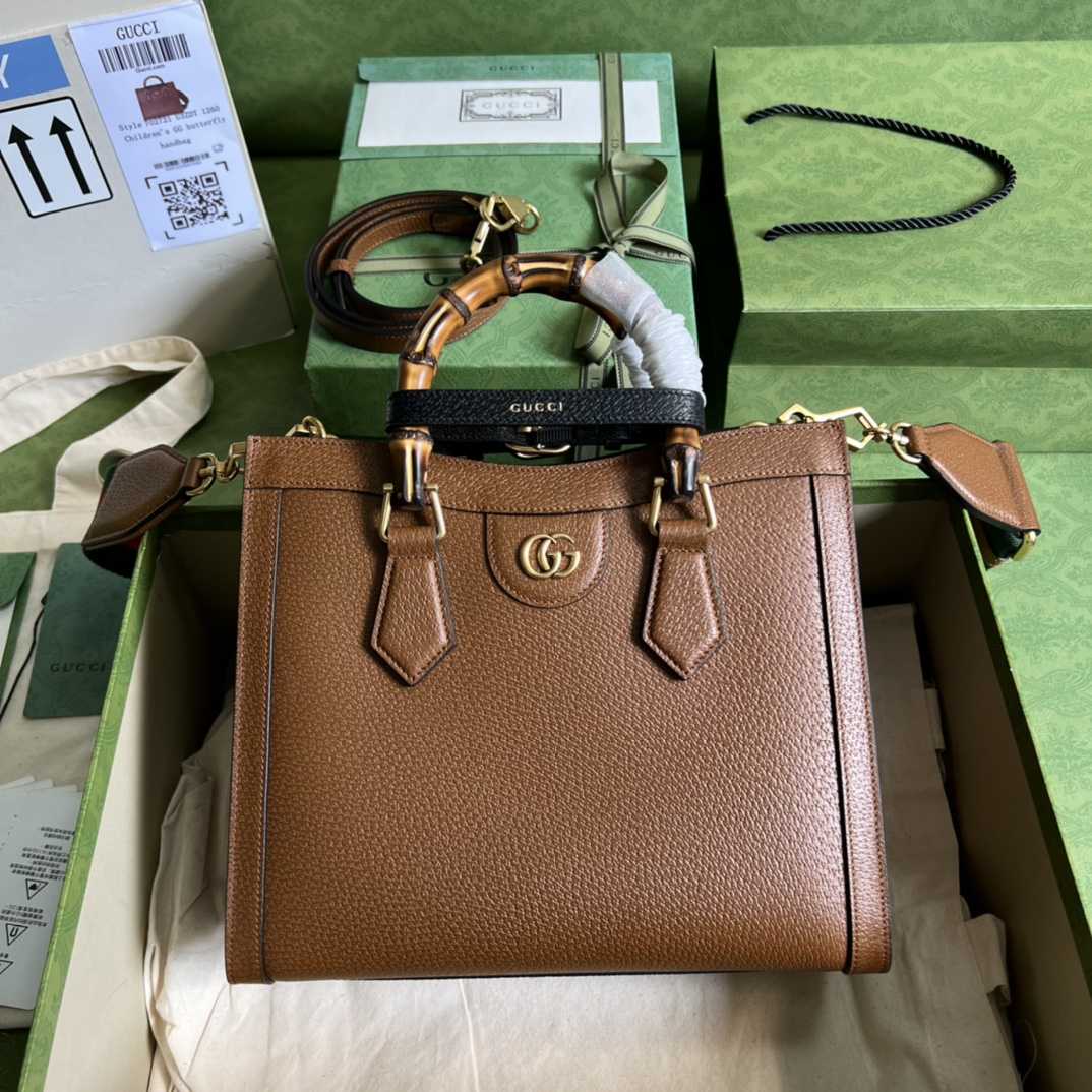 Gucci Diana Small Tote Bag(27-24-11cm) - PerfectKickZ