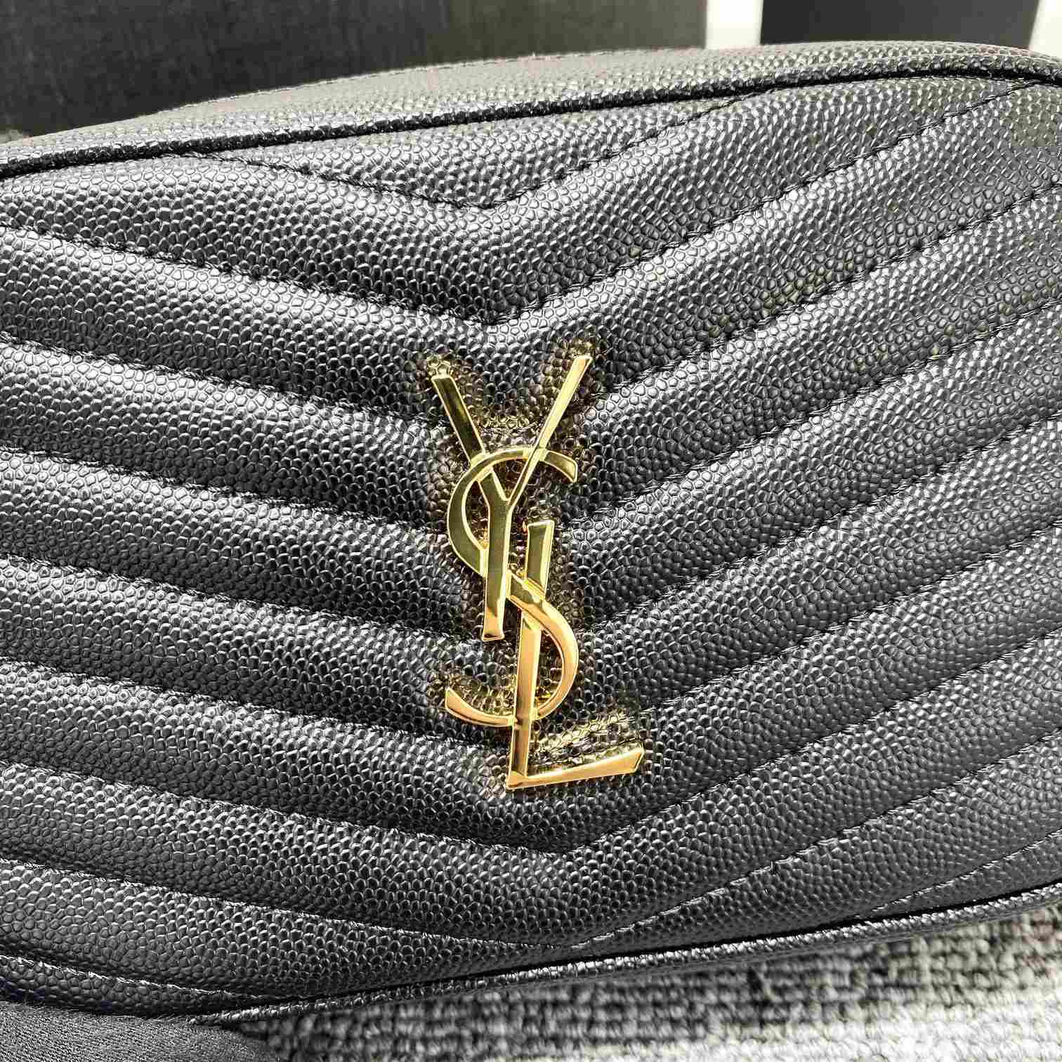 Saint Laurent Lou Camera Bag In Quilted Leather(18-11x5cm) - PerfectKickZ