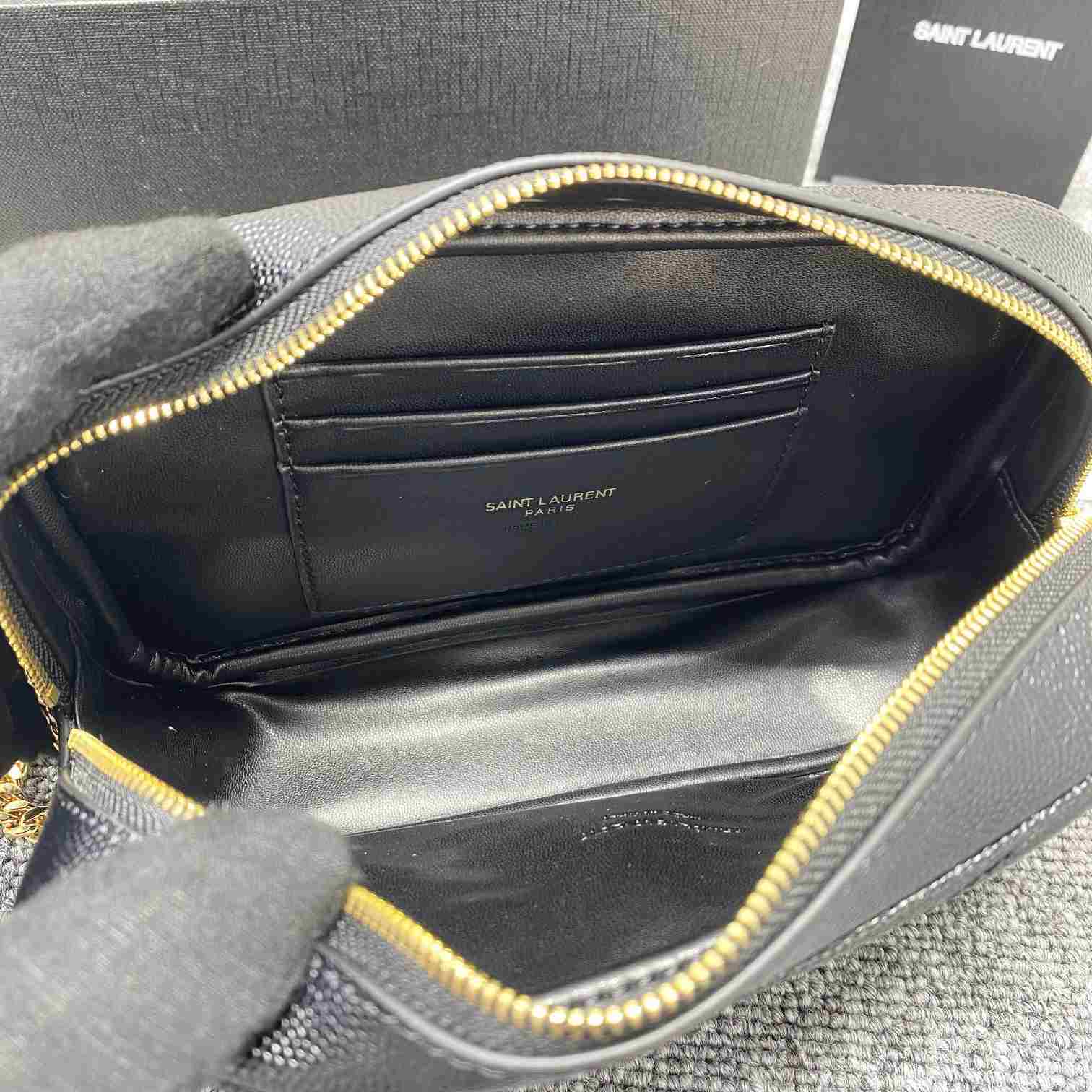 Saint Laurent Lou Camera Bag In Quilted Leather(18-11x5cm) - PerfectKickZ