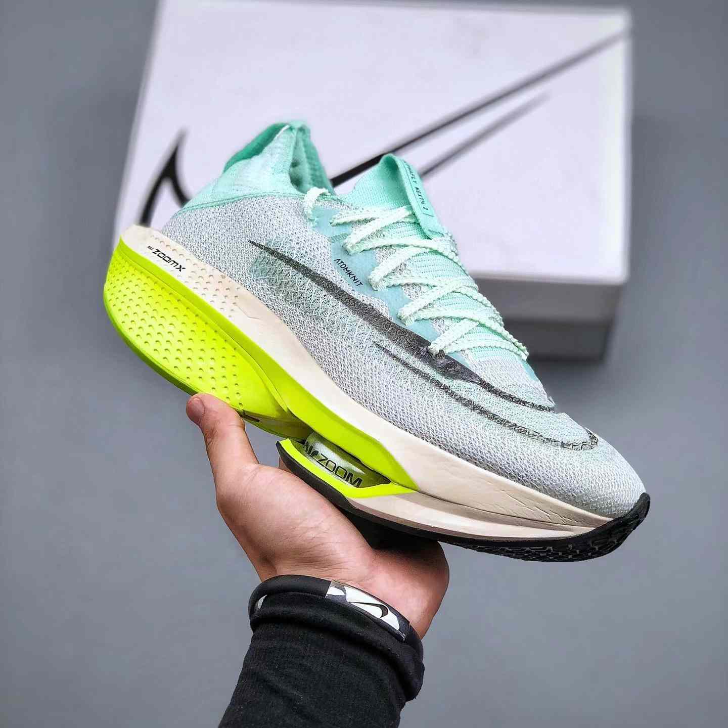 Nike Air Zoom x AlphaFly NEXT% 2"Mint Foam Sneaker     DV9422-300 - PerfectKickZ