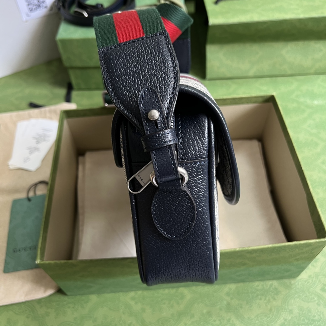 Gucci Ophidia Mini GG Shoulder Bag(23-17-7cm)    - PerfectKickZ