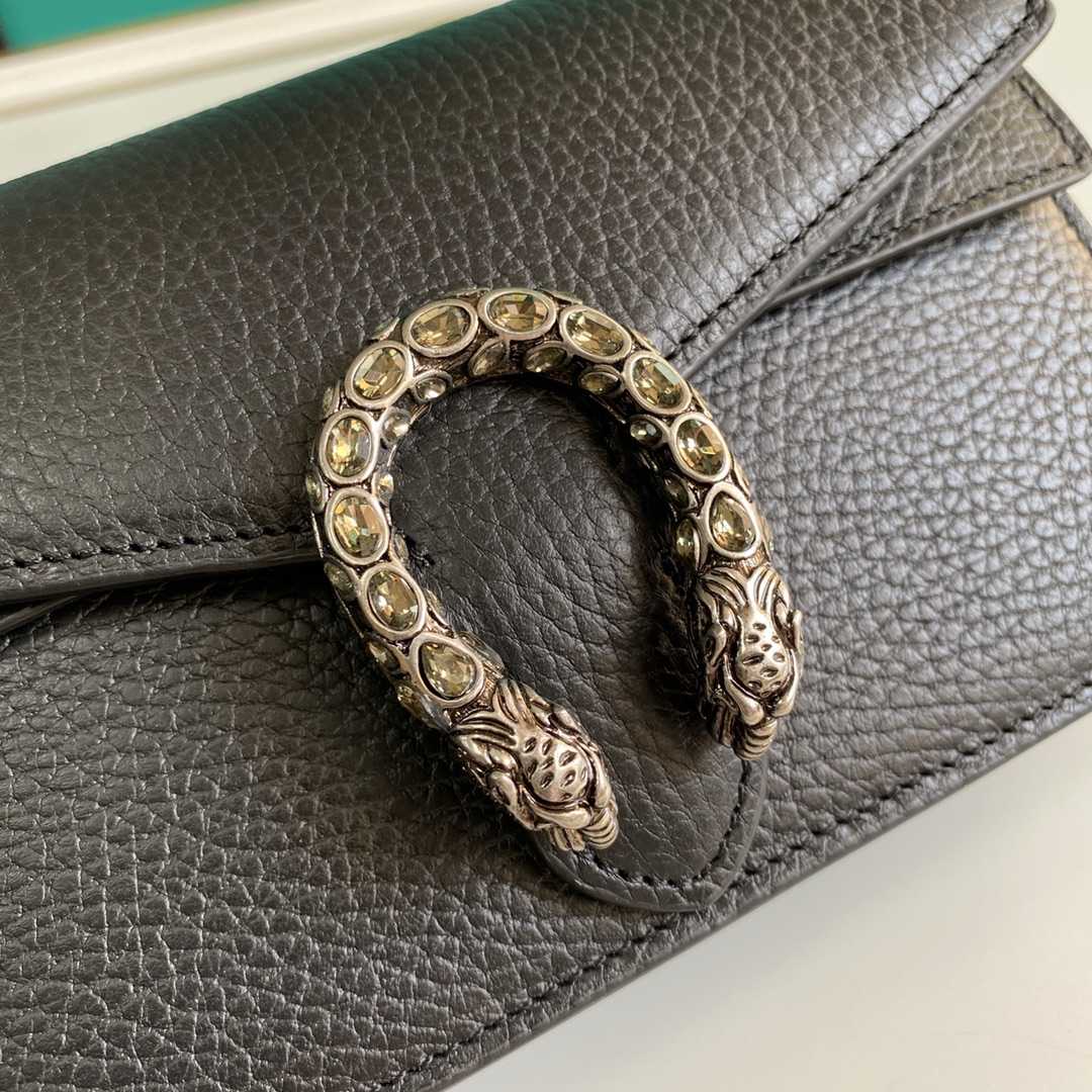Gucci Dionysus Leather Super Mini Bag(16.5-10-4.5cm)    - PerfectKickZ
