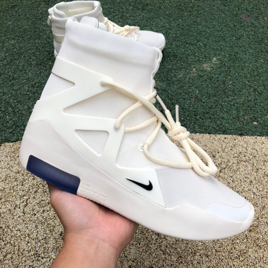 Nike Air Fear Of God 1 Sail Sneakers      AR4237-100 - PerfectKickZ