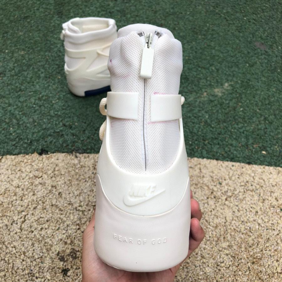 Nike Air Fear Of God 1 Sail Sneakers      AR4237-100 - PerfectKickZ