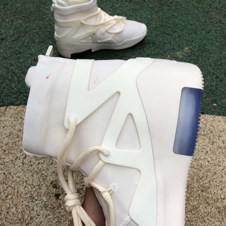 Nike Air Fear Of God 1 Sail Sneakers      AR4237-100 - PerfectKickZ