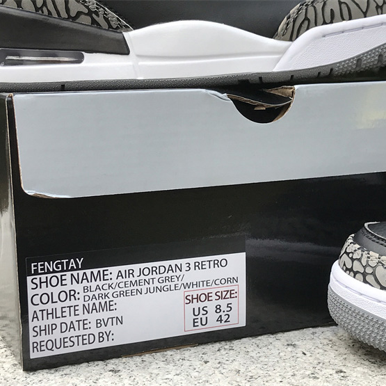 Air Jordan 3  Sneakers   - PerfectKickZ