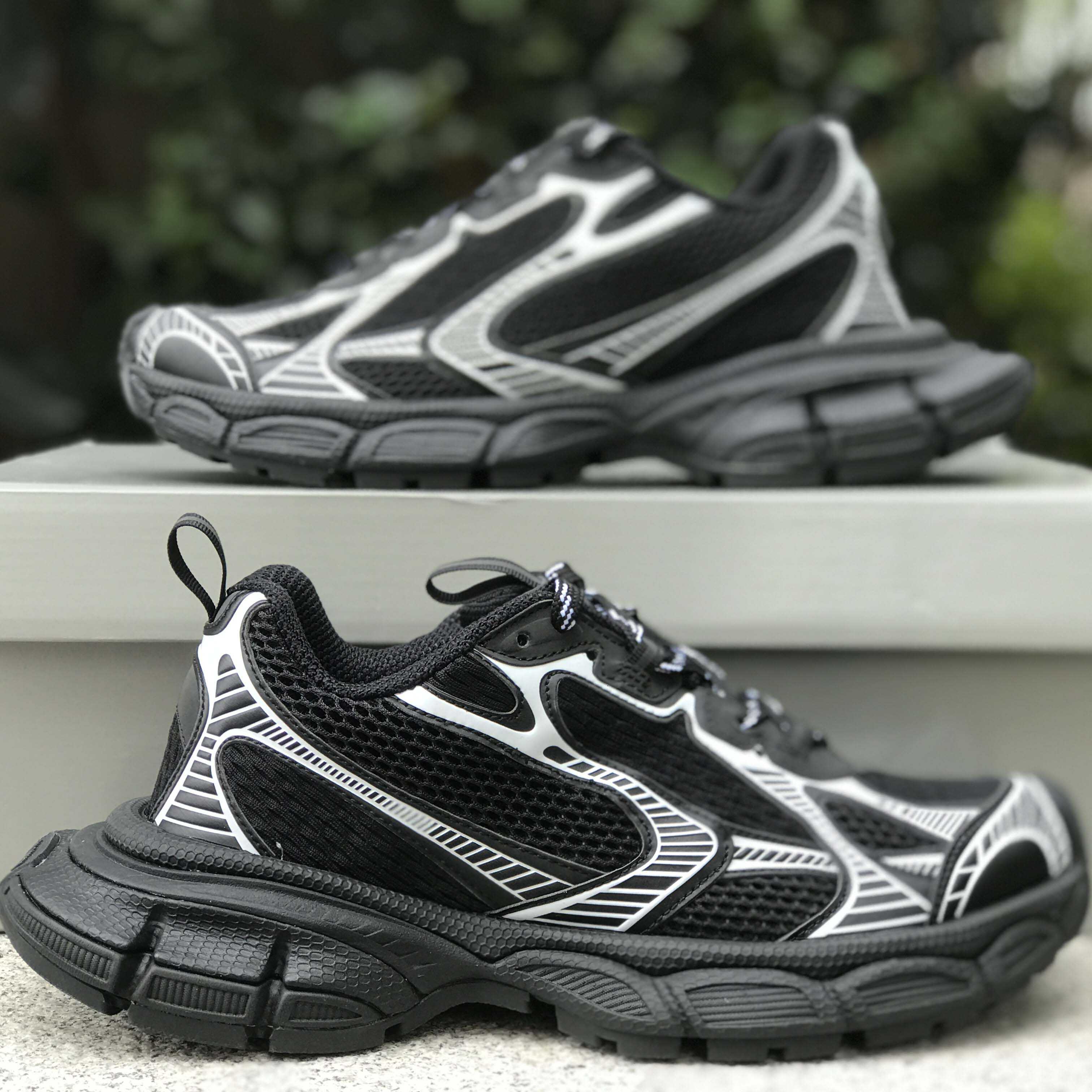 Balenciaga 3XL Trainers In Black - PerfectKickZ