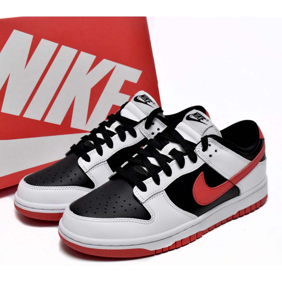 Nike Dunk Low Black and Red Sneaker        FD9762-061 - PerfectKickZ