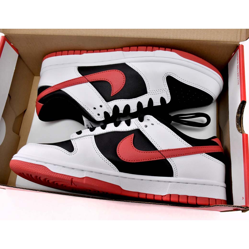 Nike Dunk Low Black and Red Sneaker        FD9762-061 - PerfectKickZ