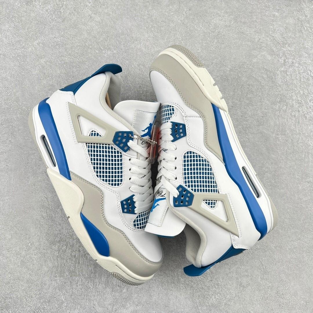 Air Jordan 4 Retro Military Blue AJ4 Sneaker  308497-105 - PerfectKickZ