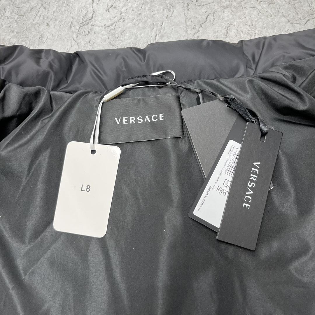 Versace La Greca Puffer Jacket - PerfectKickZ