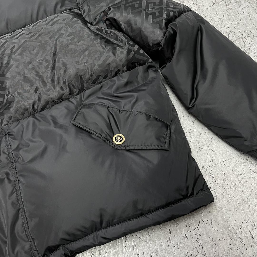 Versace La Greca Puffer Jacket - PerfectKickZ