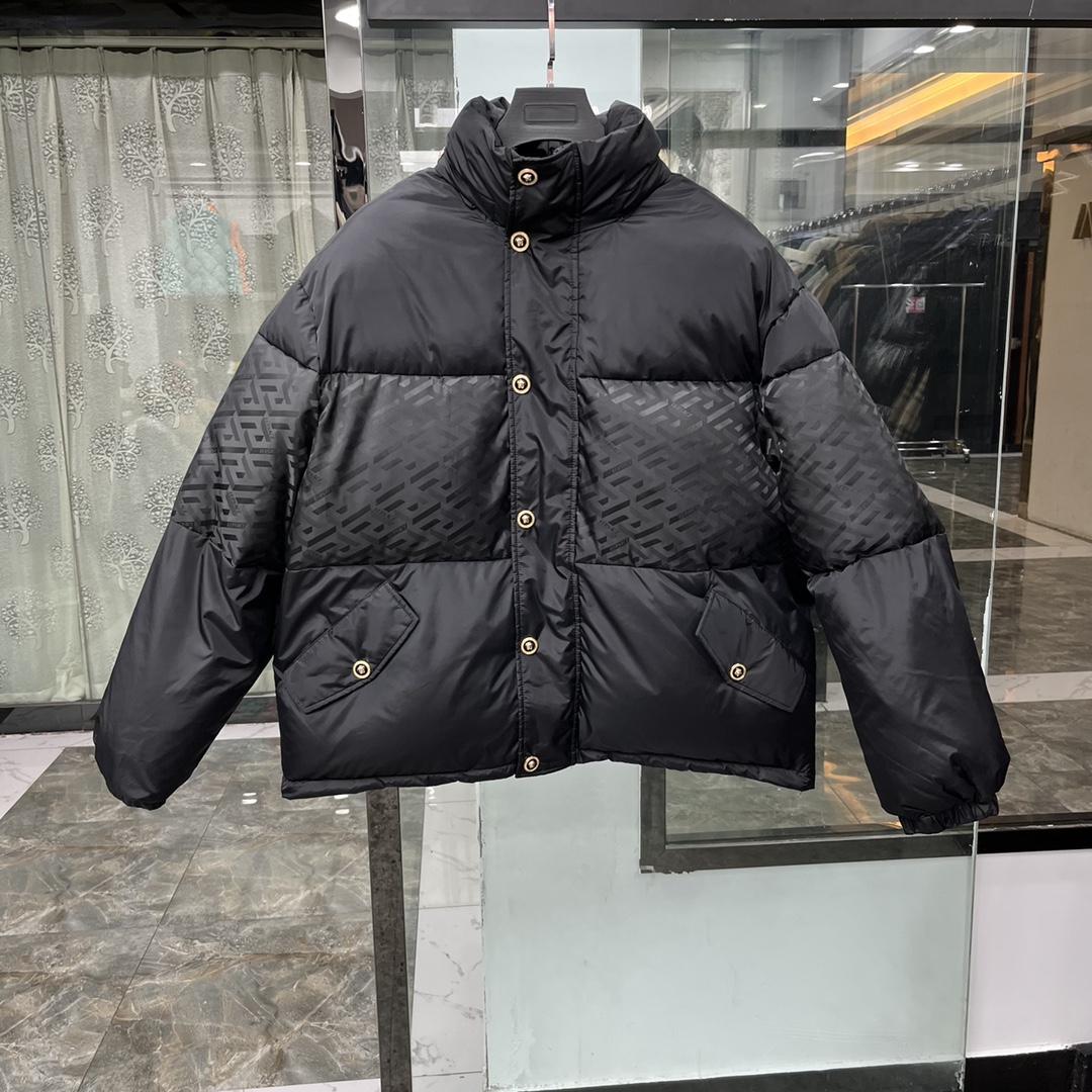 Versace La Greca Puffer Jacket - PerfectKickZ