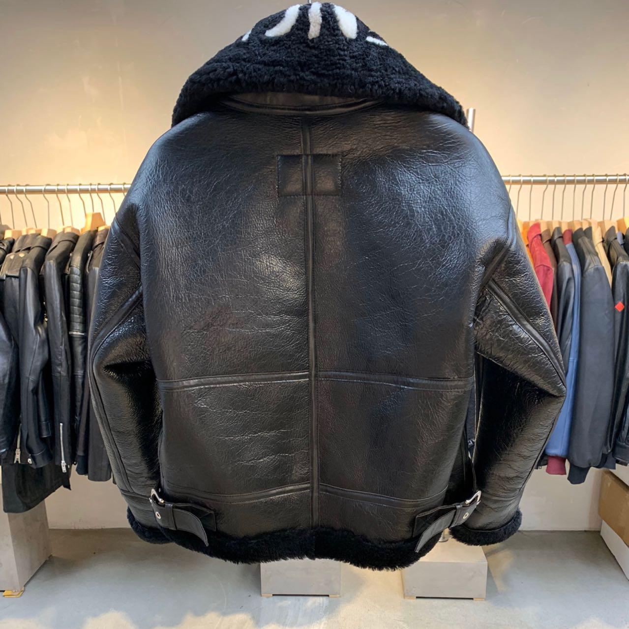 Balenciaga Jacket In Black Calfskin - PerfectKickZ