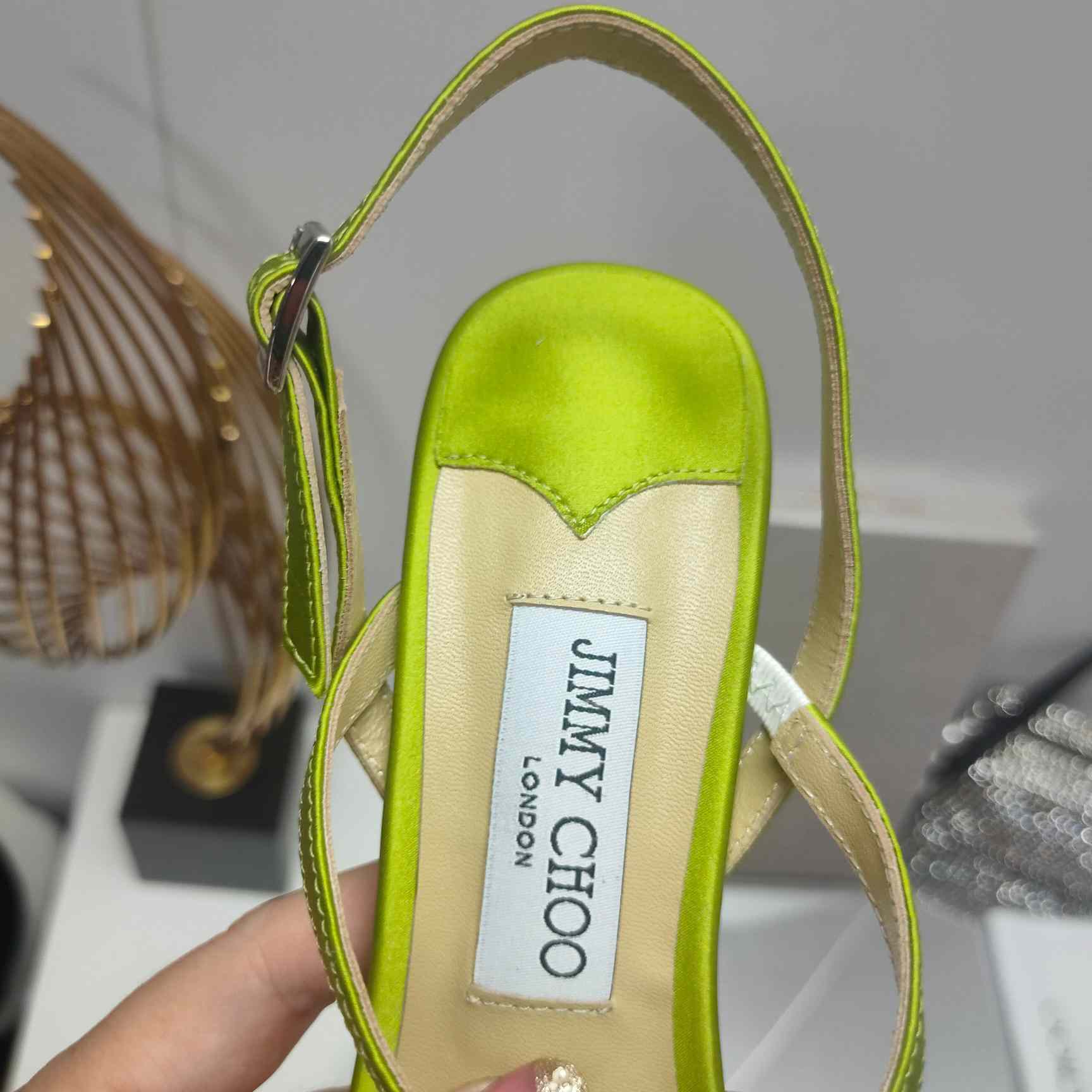 Jimmy Choo Meira 85 Suede Sandals With Crystal Embellishment - PerfectKickZ