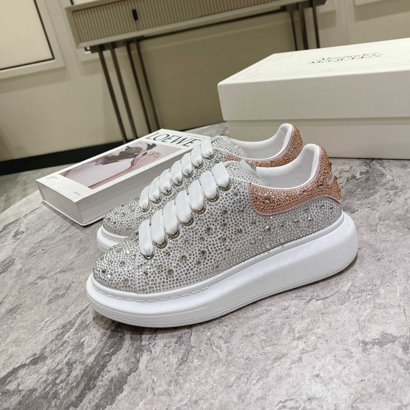 Alexander Mqueen Women's  Oversized Sneaker - PerfectKickZ