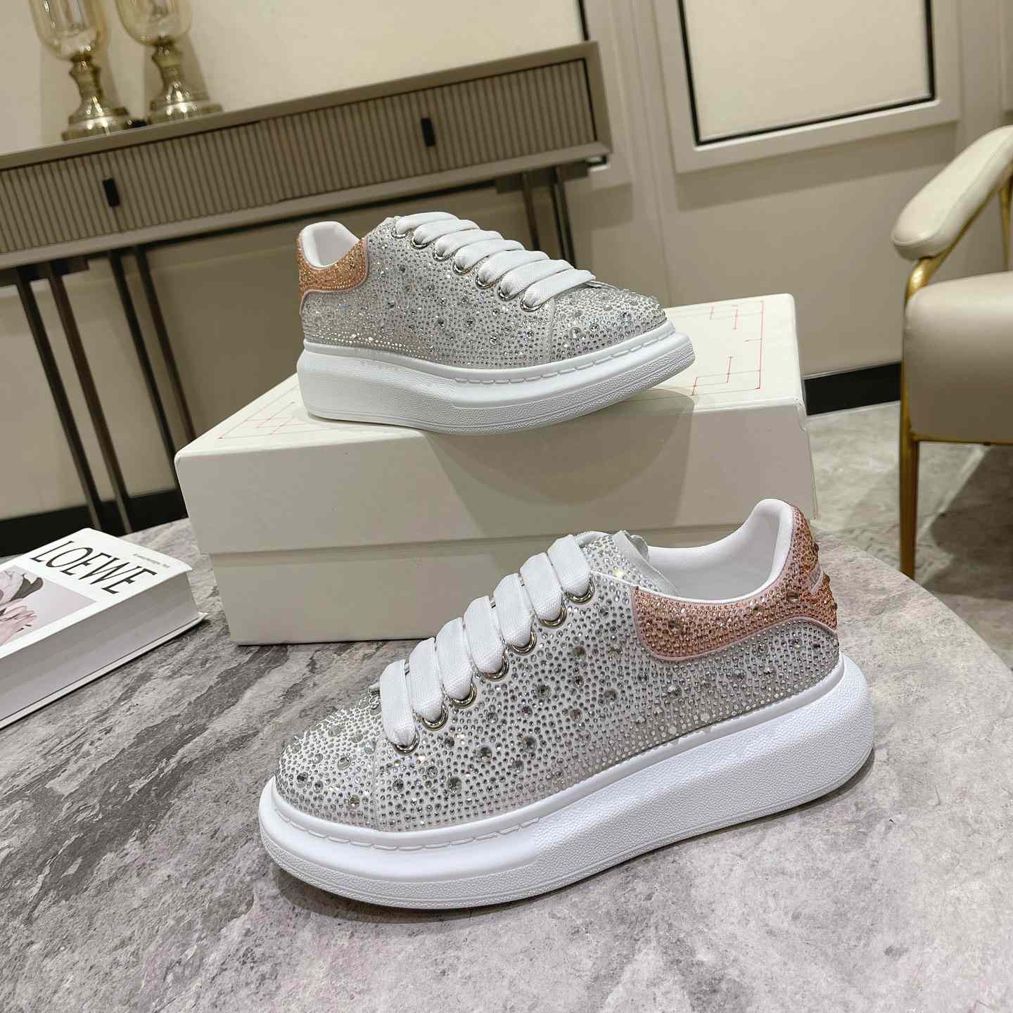 Alexander Mqueen Women's  Oversized Sneaker - PerfectKickZ