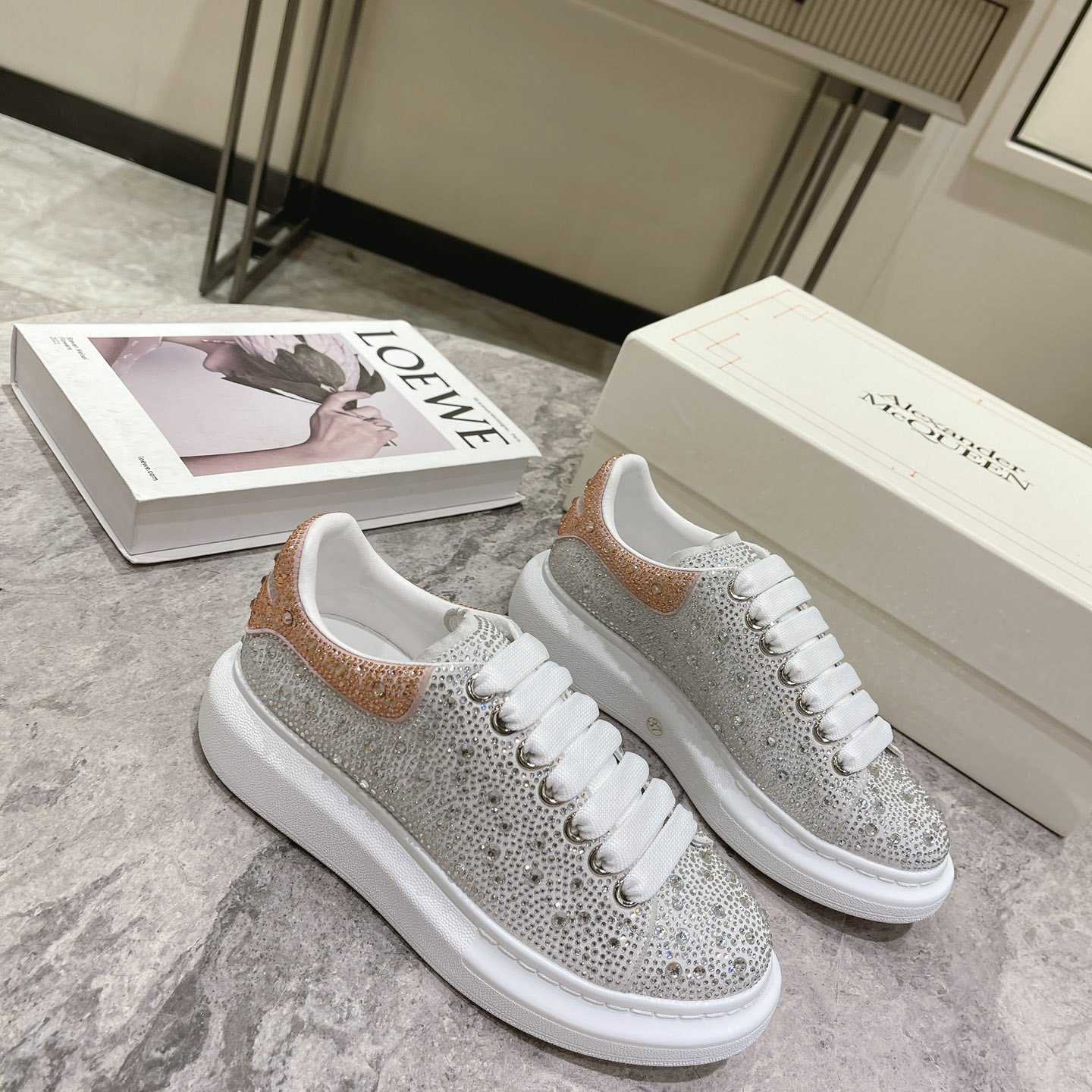 Alexander Mqueen Women's  Oversized Sneaker - PerfectKickZ