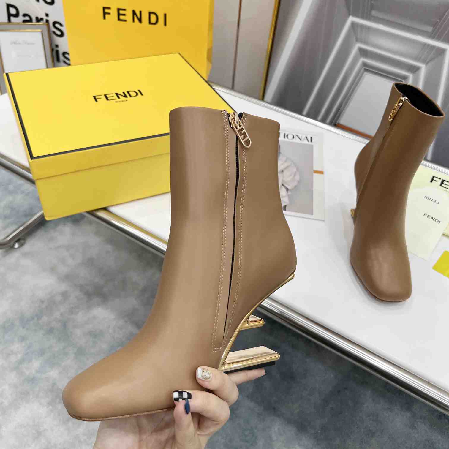 Fendi First High-Heeled Boots - PerfectKickZ