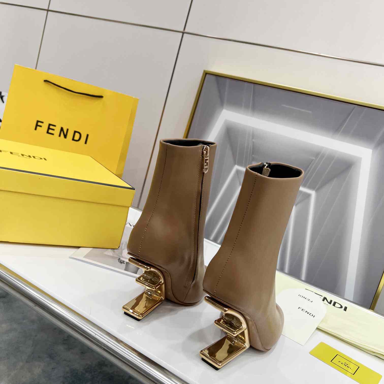 Fendi First High-Heeled Boots - PerfectKickZ